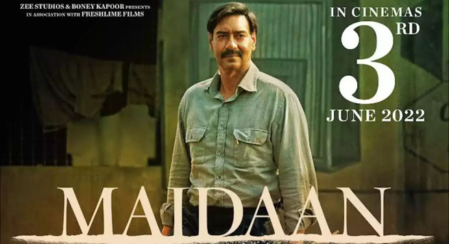 Ajay Devgn's 'Maidaan' to release next June