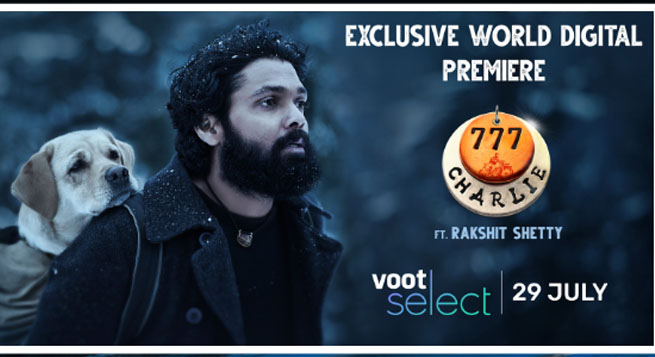 Voot Select to premiere ‘777 Charlie’ on July 29