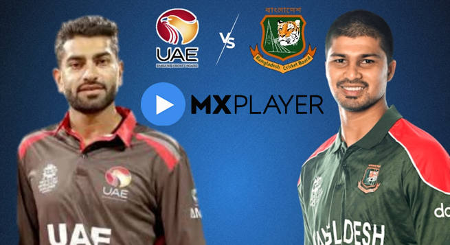 MX Player to stream T20I between UAE-Bangladesh