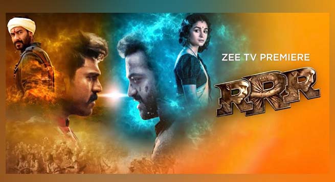 Zee TV to premiere ‘RRR’ on Sept.25