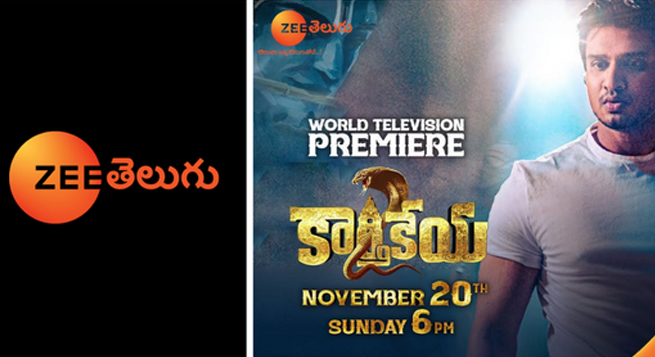 ‘Karthikeya 2’ to premiere on Zee Telugu