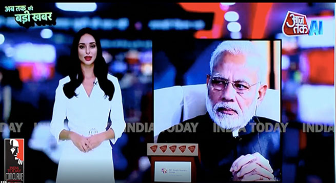 Aaj Tak announces first AI anchor at India Today Conclave 2023