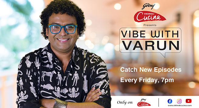 Chef Varun Inamdar hosts a new chat show ‘Vibe with Varun’