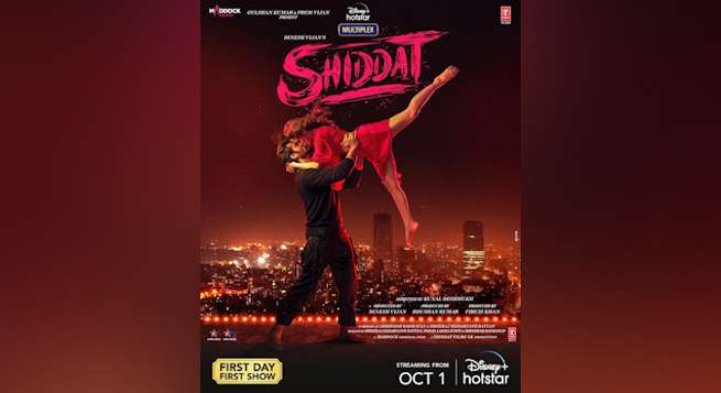 Disney+Hotstar set to premiere Shiddat on Oct.1