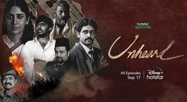 Disney+Hotstar Telugu series Unheard to release Sept.17