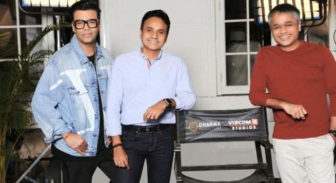 Viacom18, Dharma Productions partner for a slate of films