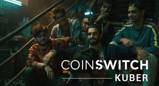 CoinSwitch Kuber signs Ranveer Singh as brand ambassador