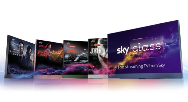 Sky launches integrated streaming TV Sky Glass in UK