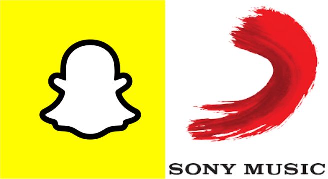 Snapchat adds Sony Music to its library