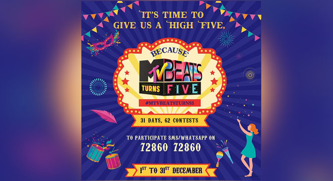 MTV Beats completes 5 years