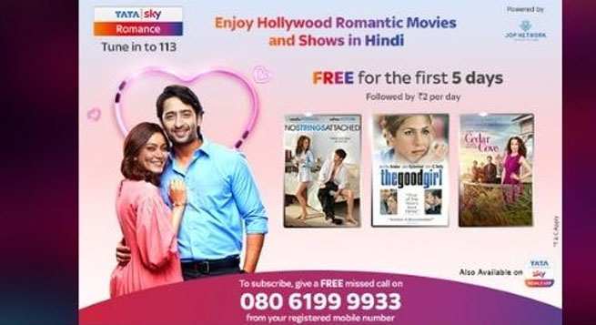 Tata Sky launches new romantic channel