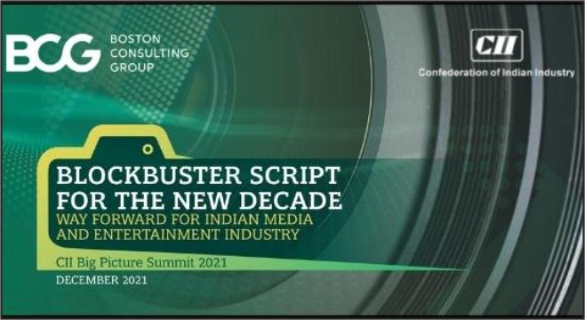 Indian media industry to grow at 10-12 CAGR by ’30: CII-BCG report