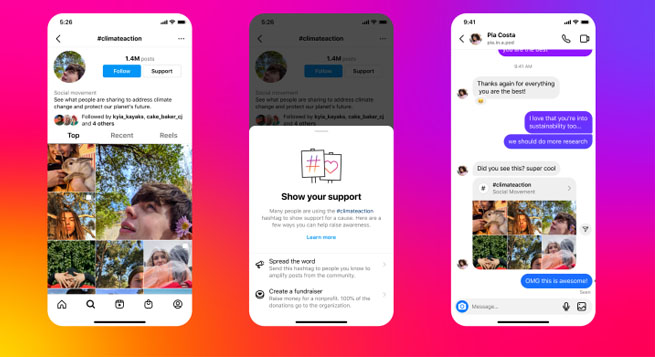 Instagram testing new feature to support social movements