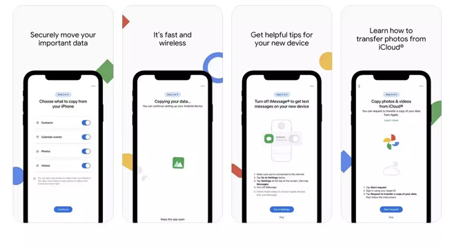 Google lets iOS users switch Android easily