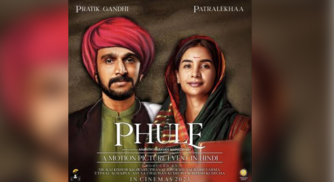 Pratik Gandhi, Patralekhaa to star in ‘Jyotirao Phule-Savitribai Phule’ biopic