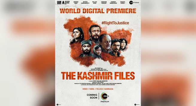 Singapore bans ‘Kashmir Files’