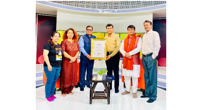 Sanskar TV channel honoured by World Book of Records
