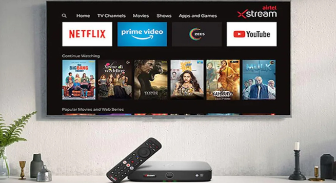 Airtel Xstream reaches two million paid subscribers mark; to double down on regional content strategy