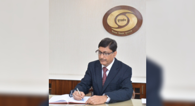 DD DG Agrawal gets additional charge of Prasar Bharati CEO