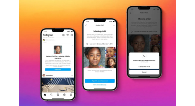 Instagram launches new feature on missing kids