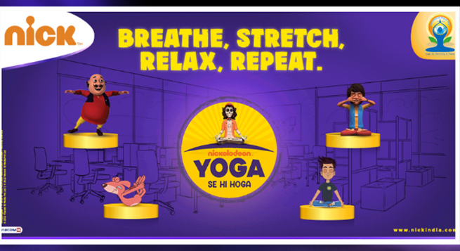 Nickelodeon, Ayush Ministry collaborate on yoga for kids