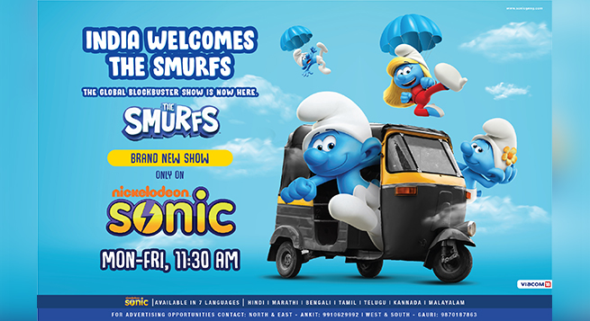 Nickelodeon Sonic India to premiere ‘The Smurfs’