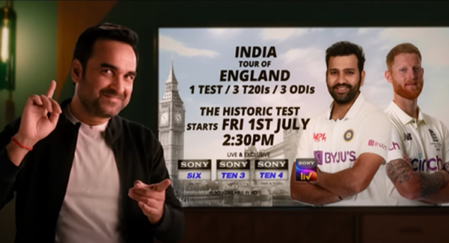 Sony Sports to air India tour of Ireland, England