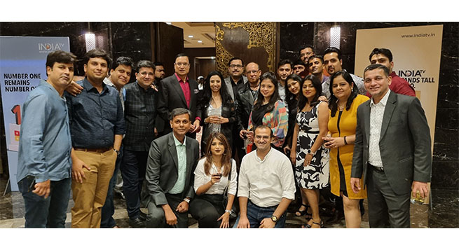 India TV marks No.1 position in style with gala celebrations