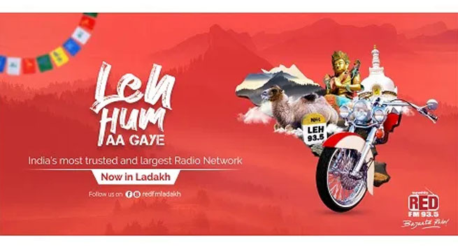 Red FM starts service for Ladakh’s Leh region