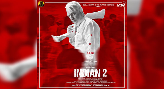 Kamal Haasan starrer ‘Indian 2’ resumes shoot
