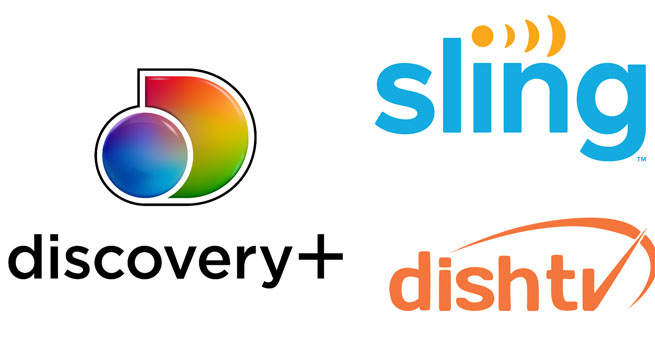 discovery+ coming to Sling TV, Dish TV