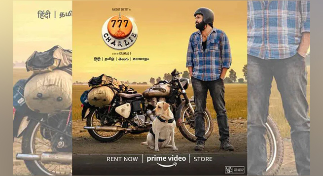 ‘777 Charlie’ is now available for ‘Early Access’ movie rentals on Prime Video