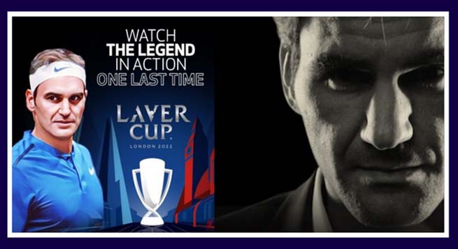 Sony Sports to broadcast Roger Federer’s final game at Laver Cup 2022