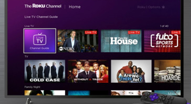 Roku channel expands live TV guide