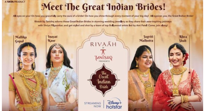 Tanishq, Disney+Hotstar join hands to celebrate real brides