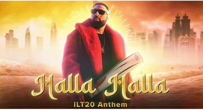 International League T20 launches official anthem 'Halla Halla'