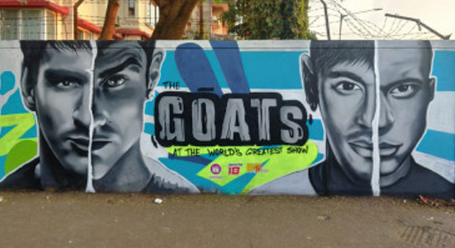 MTV India celebrates FIFA via graffiti artwork