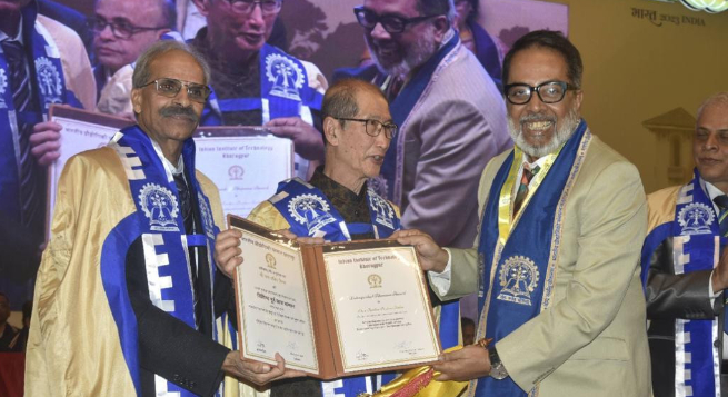 Partha Sinha wins IIT-Kharagpur Distinguished Alumnus award