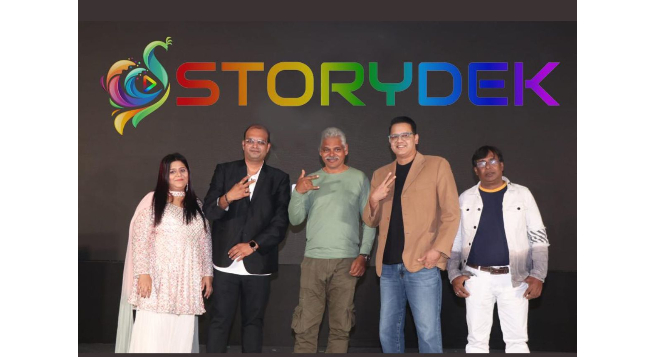 A new OTT platform, Storydek, launched