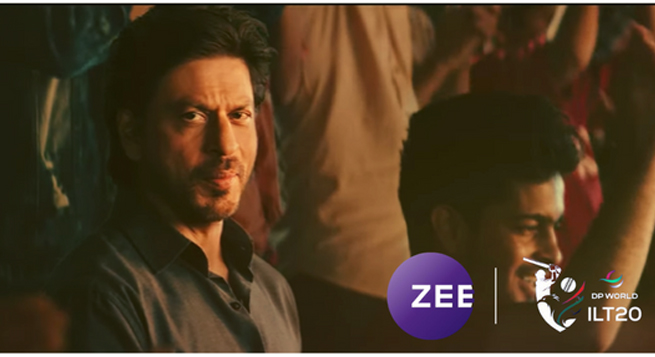 ZEE teams up with SRK to promote DP World ILT20