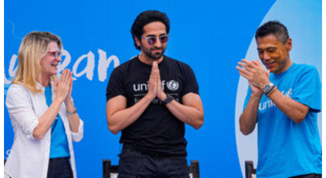 Ayushmann Khurrana is UNICEF India brand ambassador