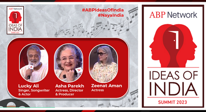 Lucky Ali, Asha Parekh, Zeenat Aman at ABP Network’s ‘Ideas of India’ Summit 2023