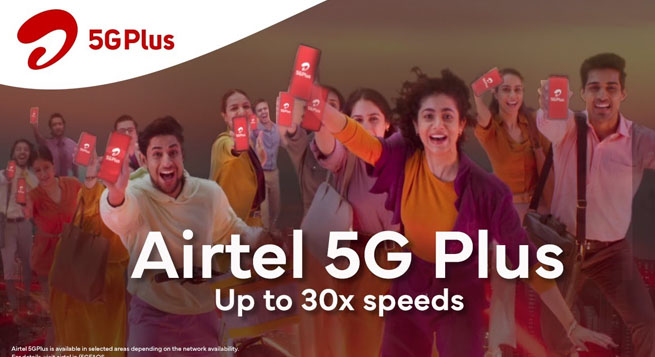 Bharti Airtel launches news 5G Plus campaign