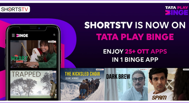 Tata Play partners with ShortsTV