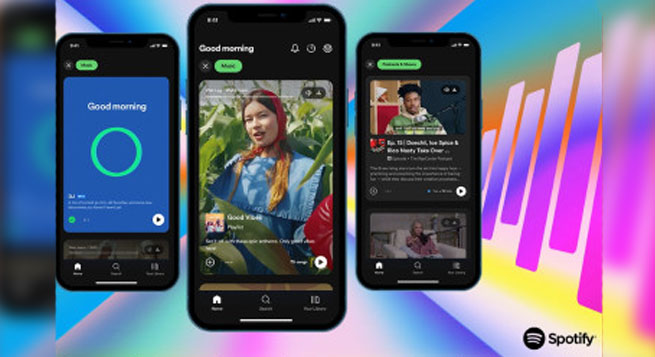 Spotify redesigns its app