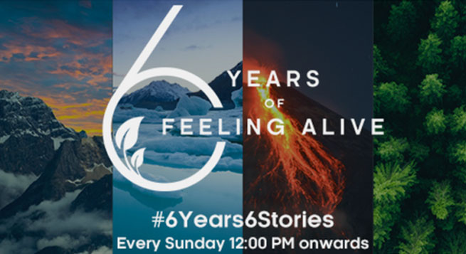 Sony BBC Earth commemorates 6 years of Feeling Alive