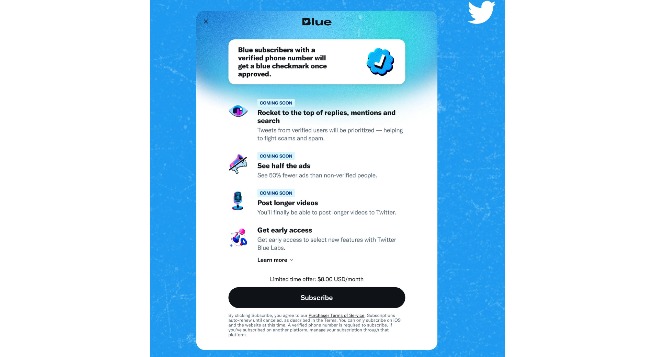 Twitter restores blue ticks on several celeb accounts