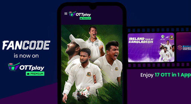 OTTplay Premium onboards FanCode
