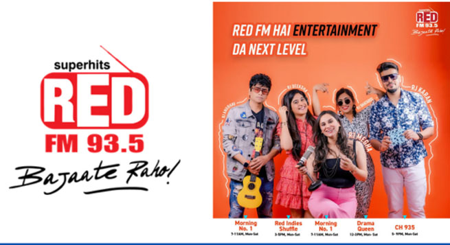 93.5 RED FM Chandigarh revamps RJ line-up