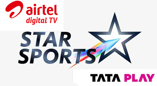 Star Sports collaborates with Airtel Digital TV, Tata Play